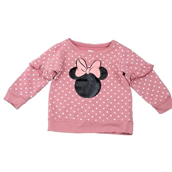 2 For $5 Disney Minnie Mouse Sweatshirt Size 3T - Picture 7 of 7